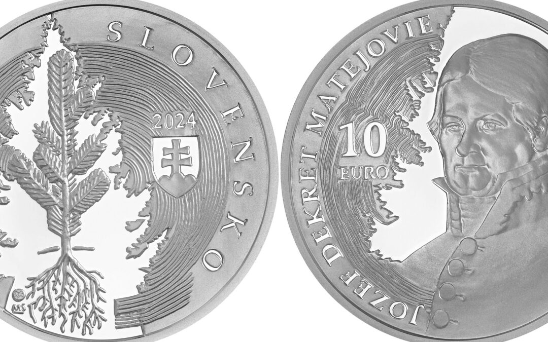 strieborná minca Jozef Dekret Matejovie